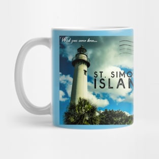 St. Simons Island Postcard (color) Mug